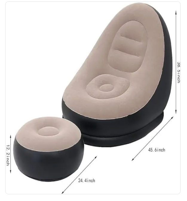 Sofa Chair with Foot Stoo