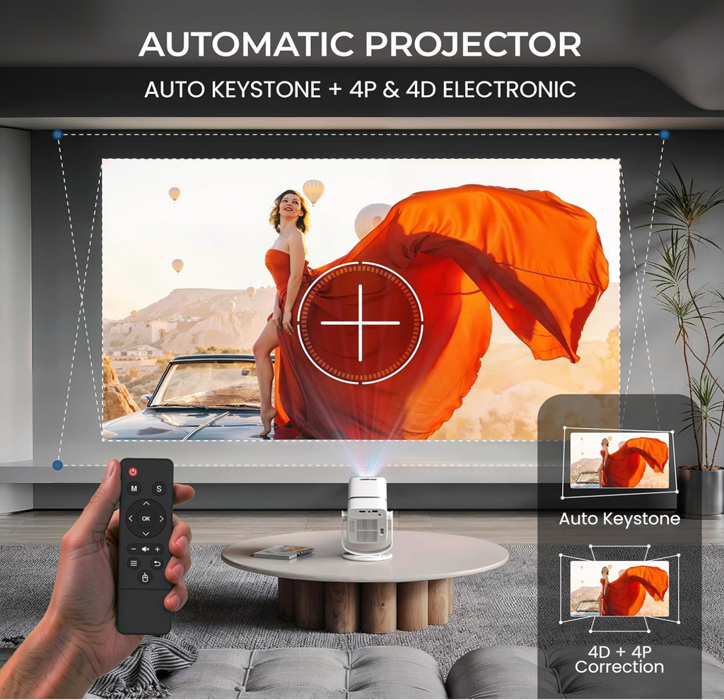 Projector 4k Ultra HD Full HD 1080p Automatic Home Projector