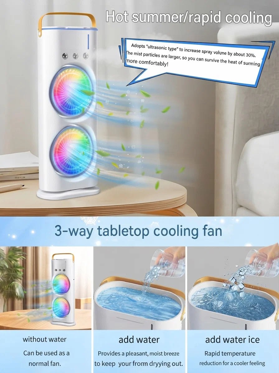 Desk Mist Cooling Fan