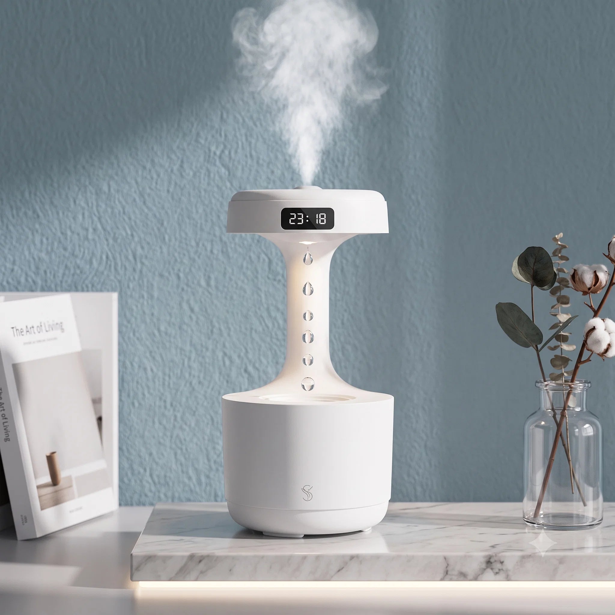 Anti Gravity Water Drop Humidifier Diffuser