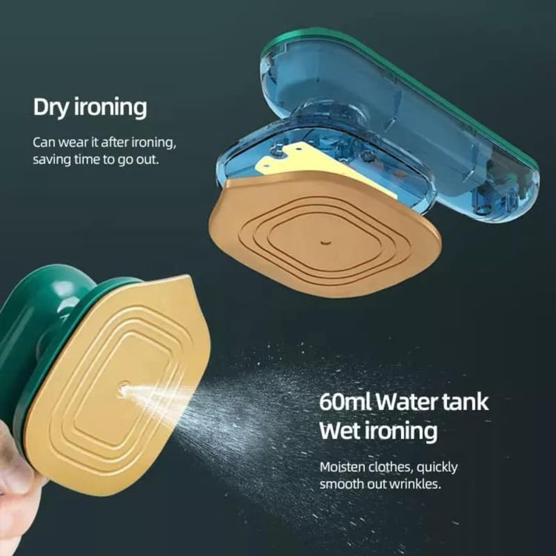 Portable Mini Iron with Spray