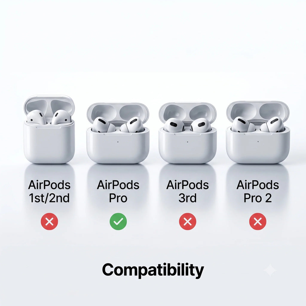 Air-Pods Pro Soft Silicone Protective Case