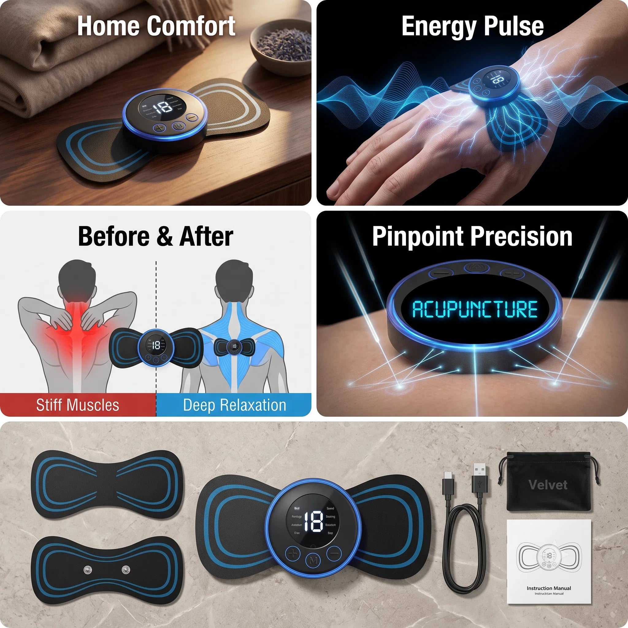 Desk Reset Mini Neck & Shoulder Massager